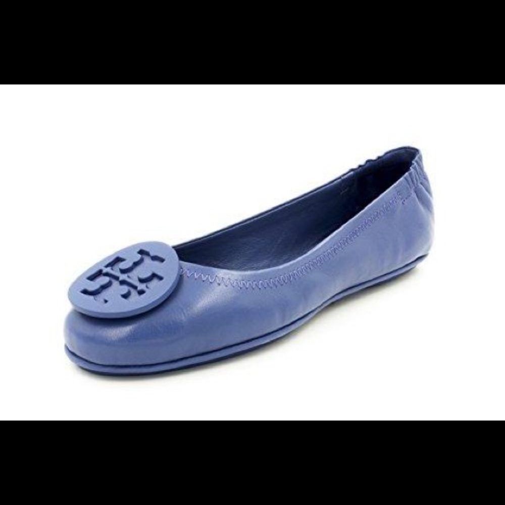 Tory Burch Travel Logo Ballet Flat in Laguna